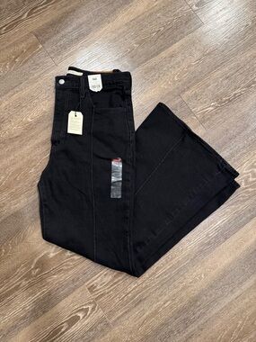 Levi's Black ribcage bell Bootcut Jeans 31x30